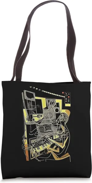 Analog Vintage Modular Synthesizer Tote Bag