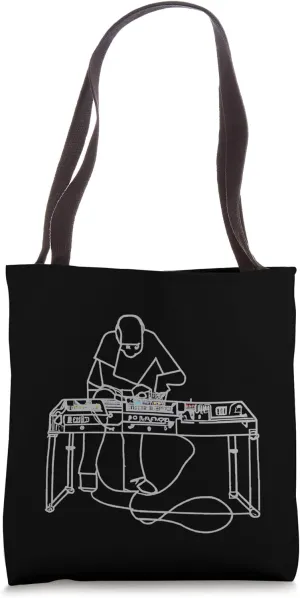 Analog Vintage Modular Synthesizer Tote Bag