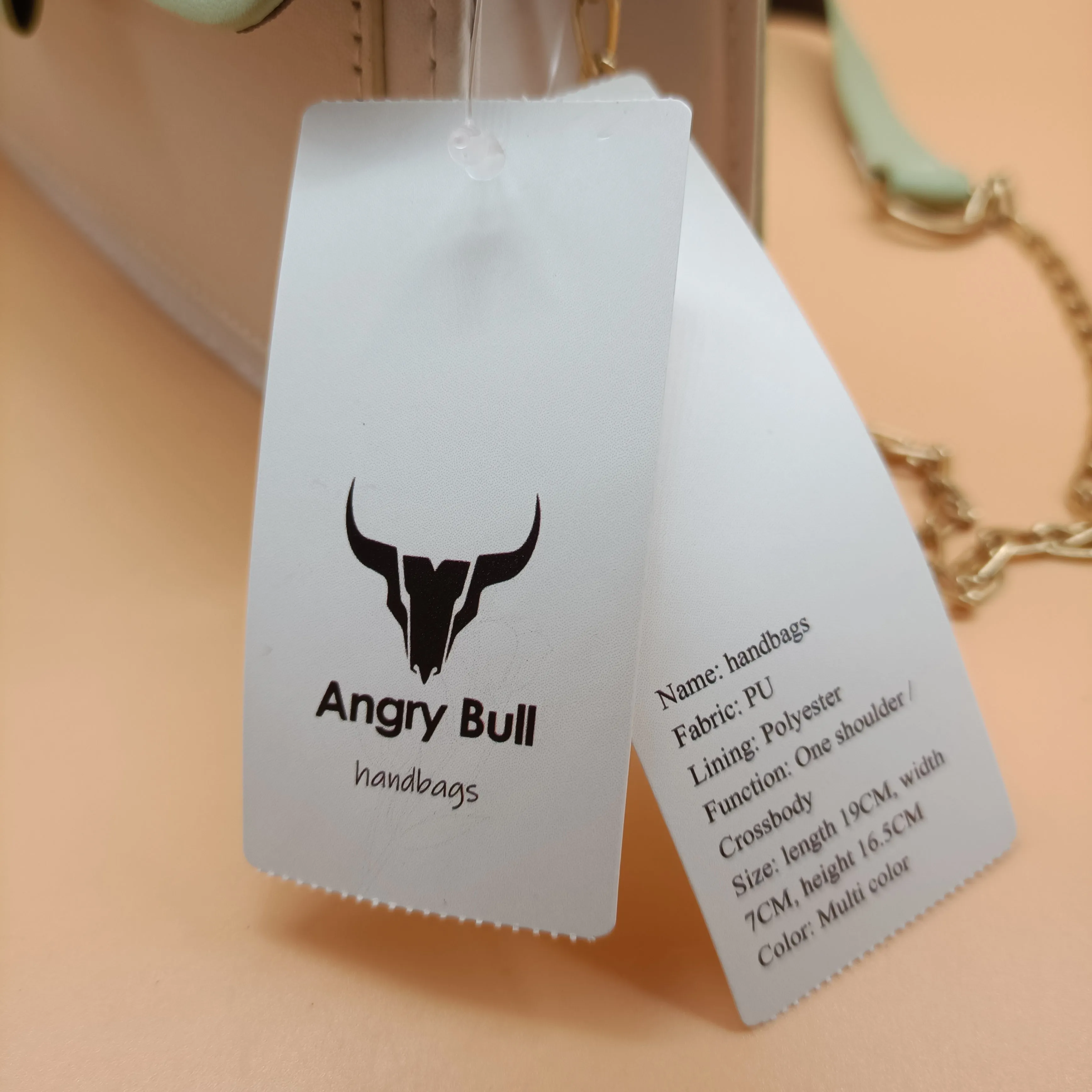 Angry Bull handbags,Women's crossbody bag small handbag PU leather shoulder bag wallet