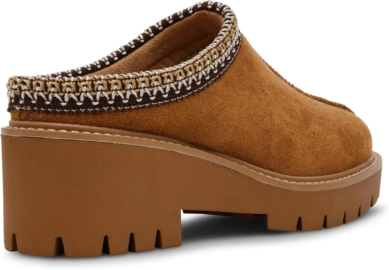 Anne Klein Womens Akdaylin Embellished Faux Fur Moccasins