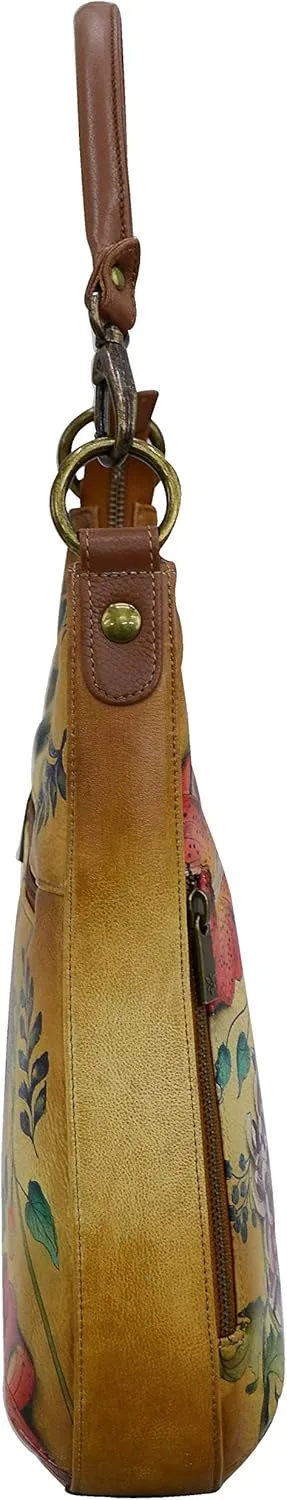 Anuschka Triple Compartment Crossbody-696