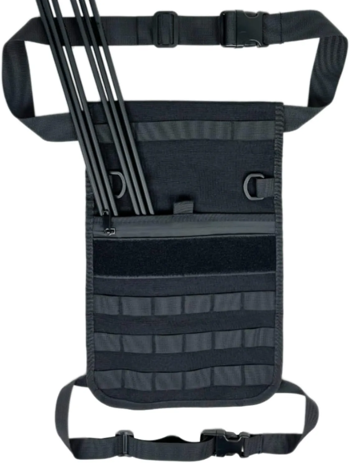 Archery Hip Quiver Arrow Quiver 1000D Fabric Field Quiver Arrow Holder Bow Crossbow Quivers Waterproof Zipper Pocket and Waist Belt for Compound and Recurve Bow Hunting and Target Practice
