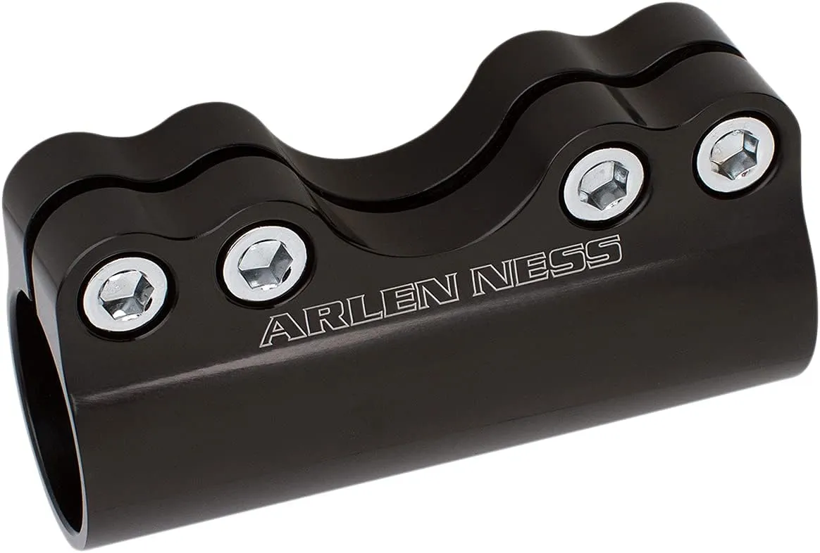 Arlen Ness Modular Billet Handlebar Clamp Black 1" 08-050