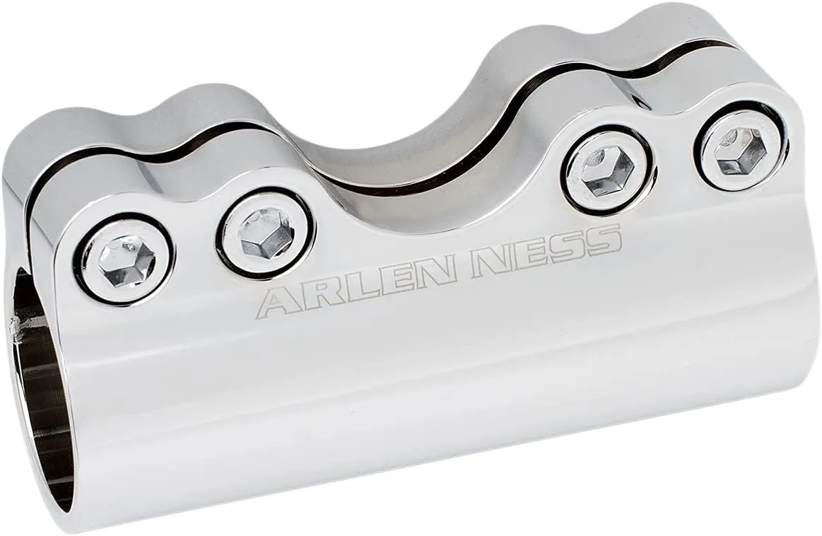 Arlen Ness Modular Billet Handlebar Clamp Chrome 1" 08-051