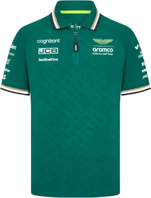 Aston Martin F1 Men's 2024 Team Polo - Green - Size: X-Large