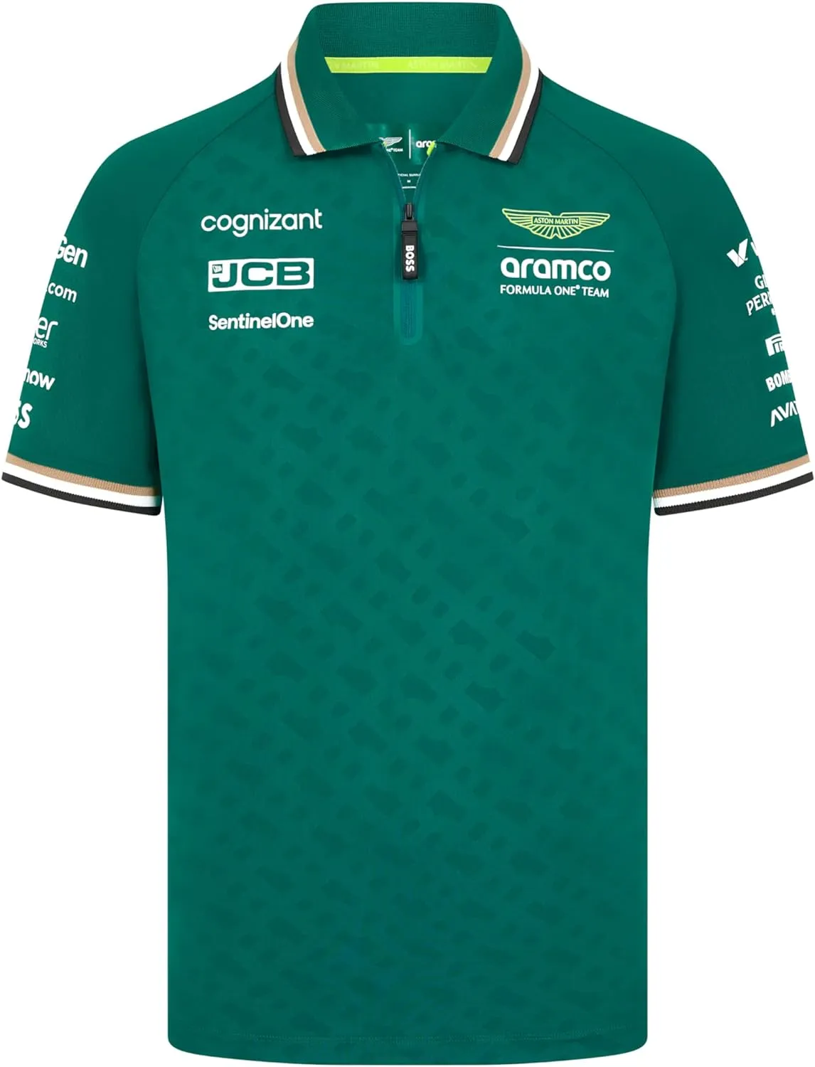 Aston Martin F1 Men's 2024 Team Polo - Green - Size: X-Large