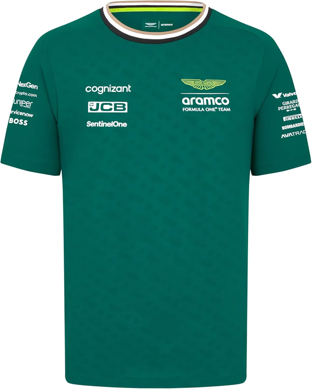 Aston Martin Men's F1 2024 Team Tshirt - Green