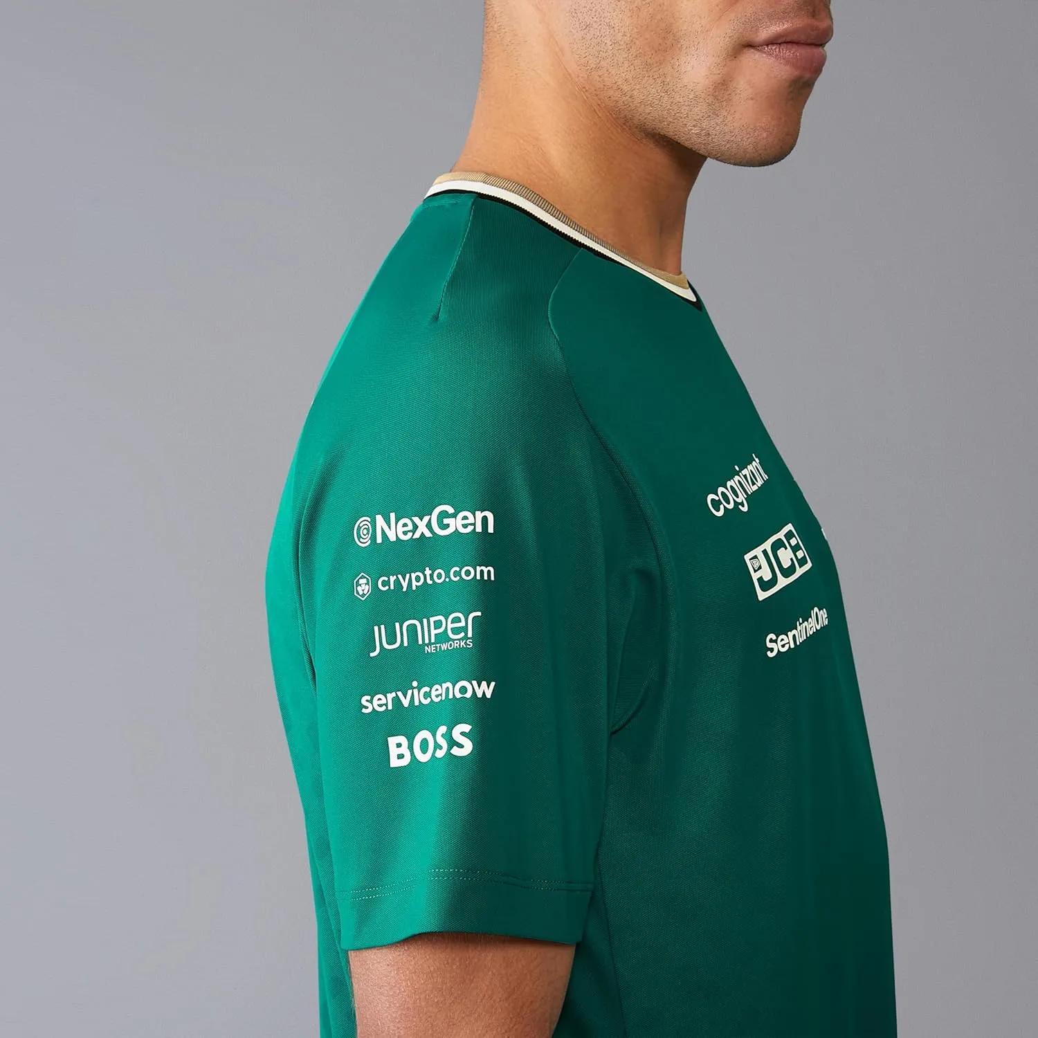 Aston Martin Men's F1 2024 Team Tshirt - Green