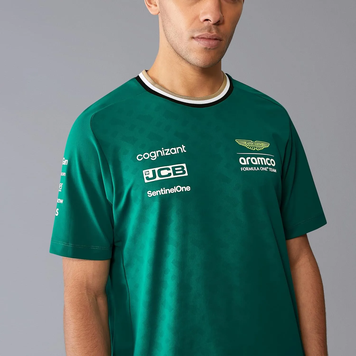 Aston Martin Men's F1 2024 Team Tshirt - Green