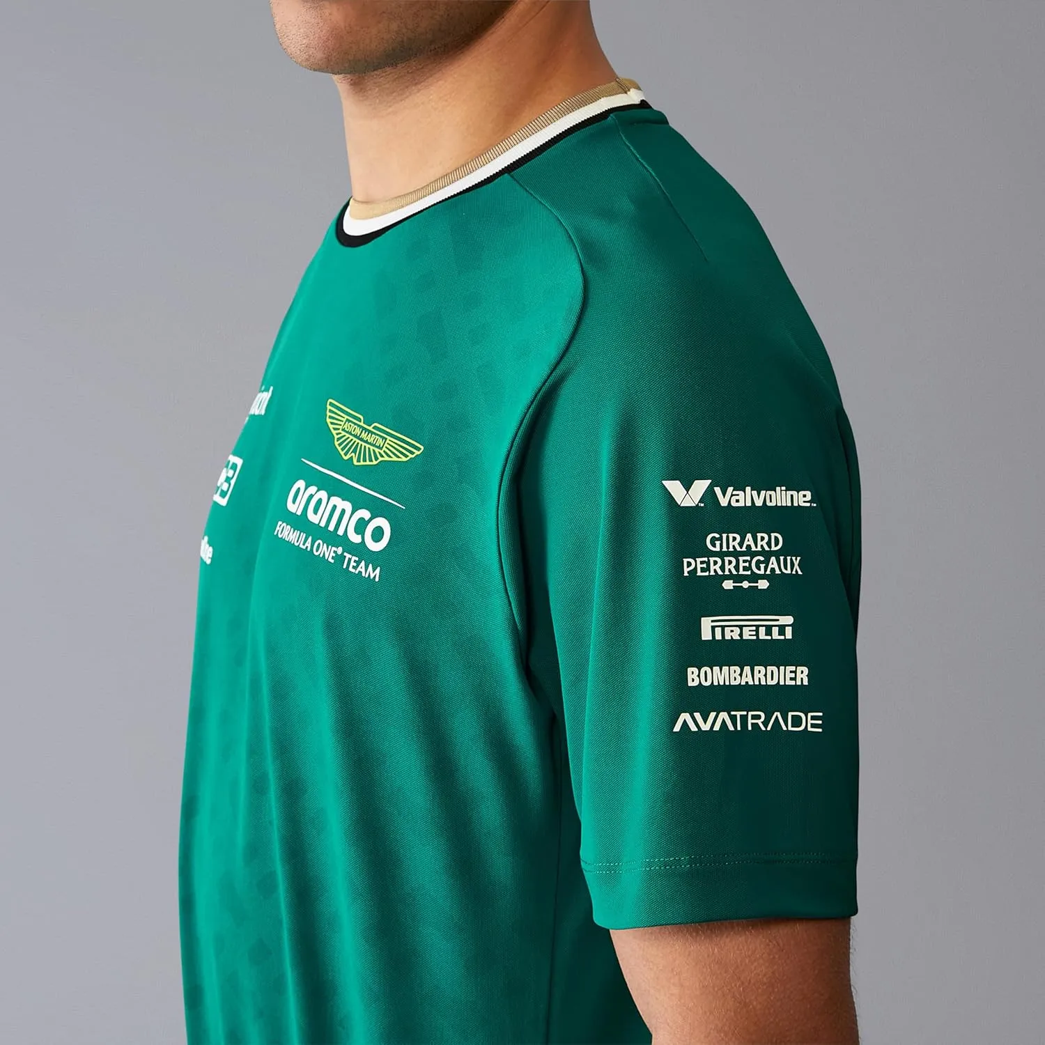 Aston Martin Men's F1 2024 Team Tshirt - Green