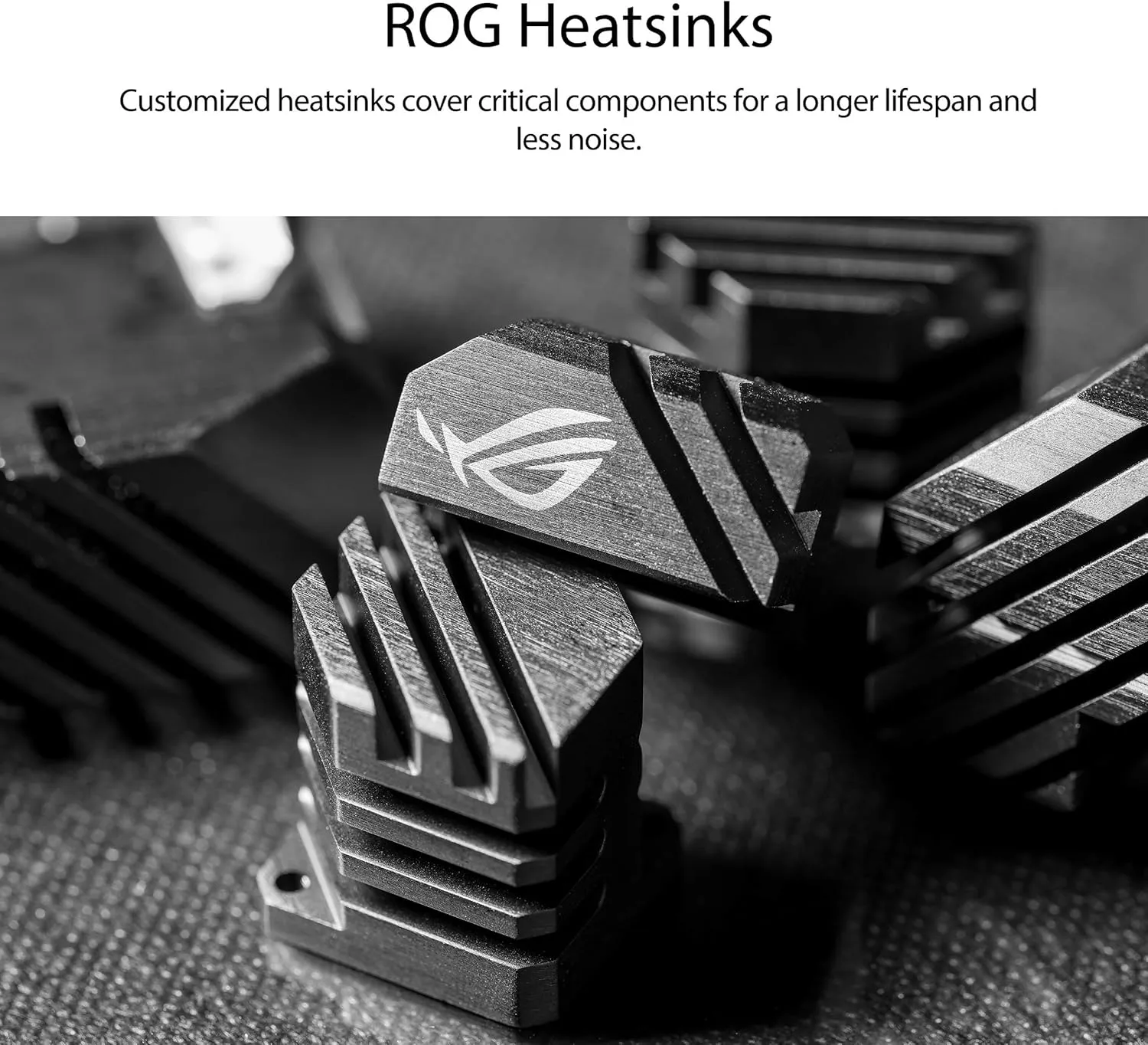 ASUS ROG STRIX 850W Gold Modular PSU with ROG Heatsinks, Axial-tech Fan, 10-Year Warranty