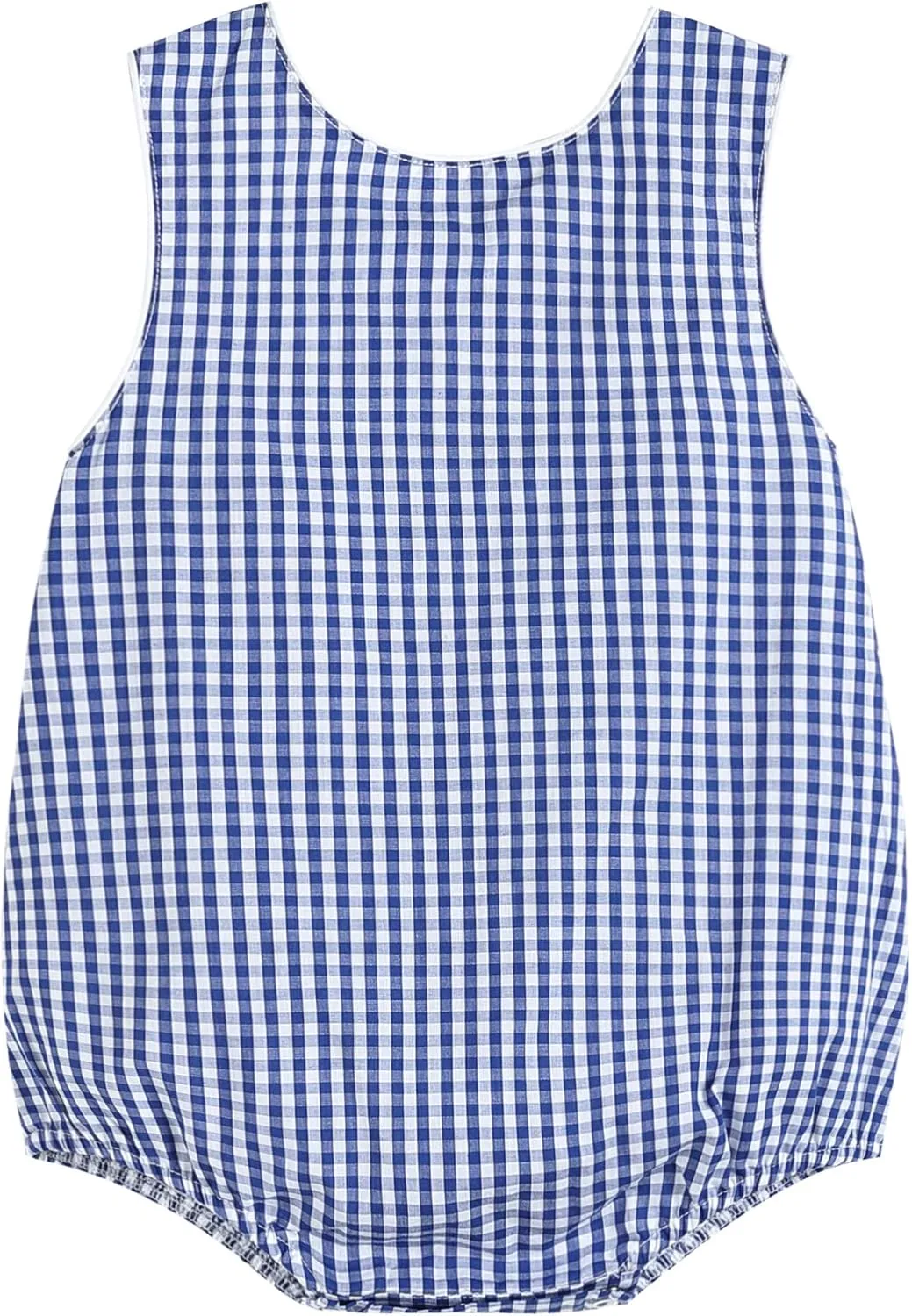 Baby & Toddler Boys and Girls Seersucker or Gingham One-Piece Bubble Romper