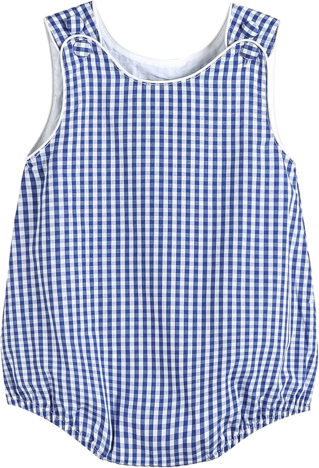 Baby & Toddler Boys and Girls Seersucker or Gingham One-Piece Bubble Romper