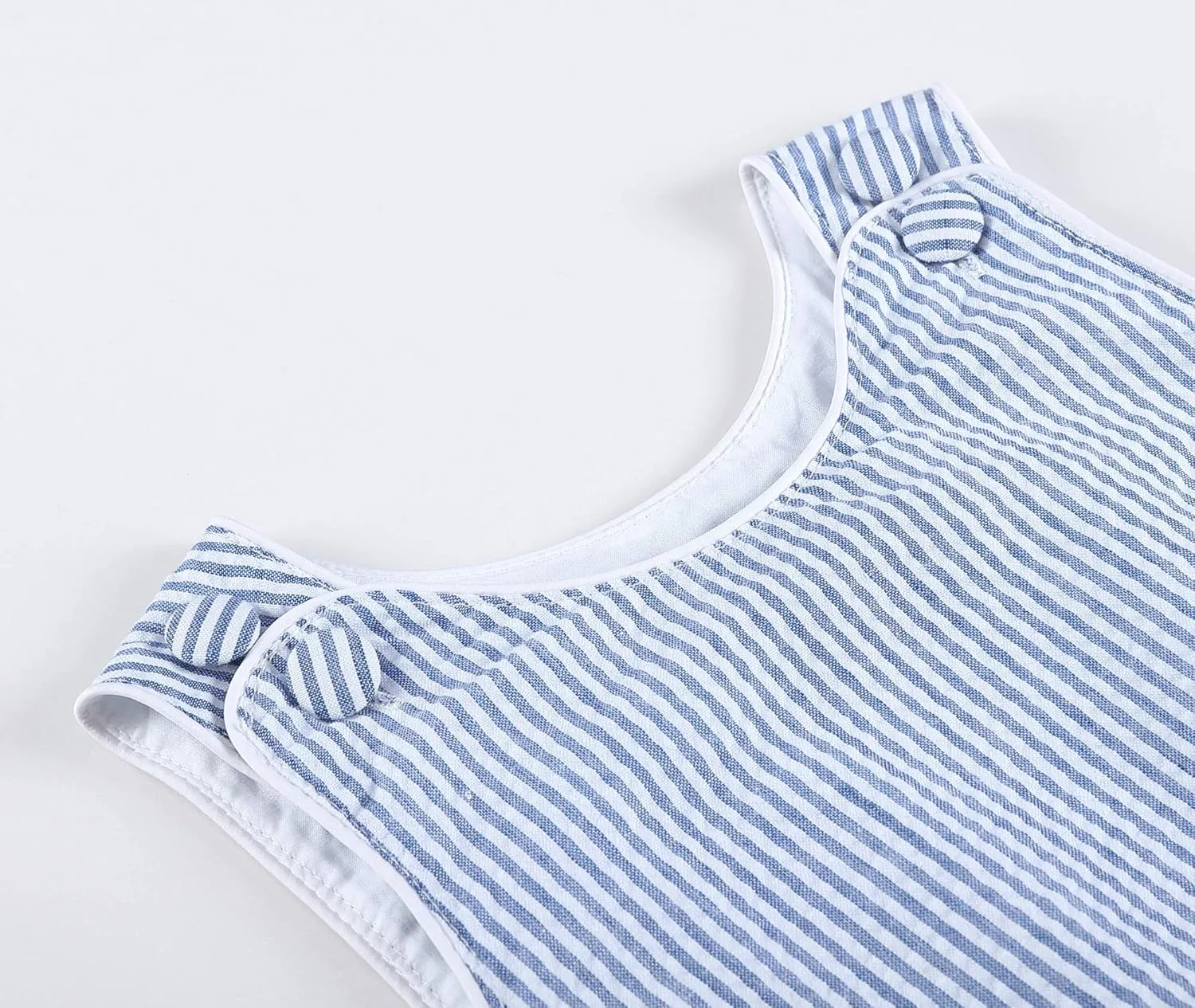 Baby & Toddler Boys and Girls Seersucker or Gingham One-Piece Bubble Romper