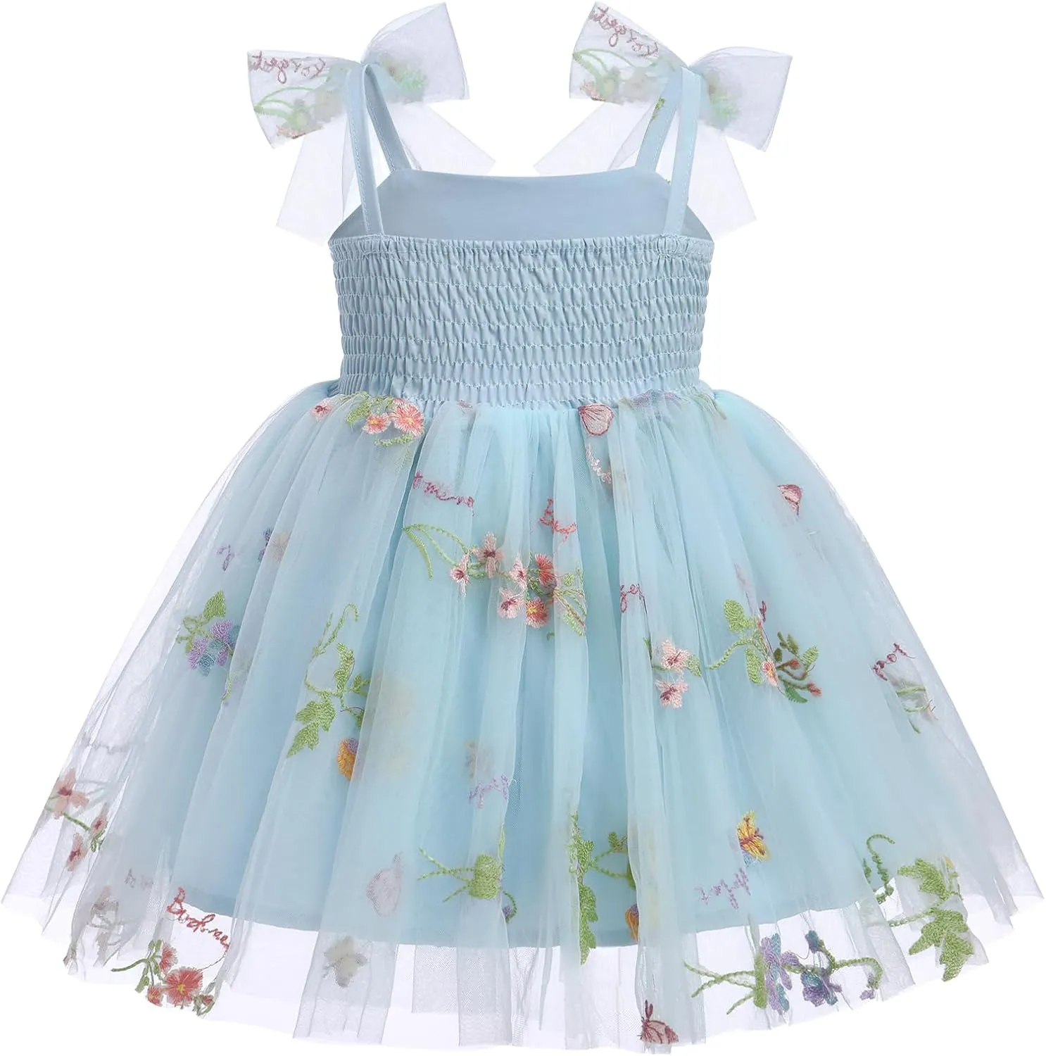 Baby Girls Tutu Dress Summer Sleeveless Backless Princess Birthday Party Dresses Sequin Ruffle Tulle Bowknot Sundress