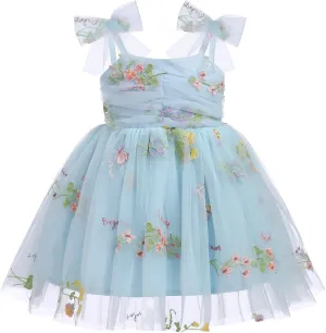 Baby Girls Tutu Dress Summer Sleeveless Backless Princess Birthday Party Dresses Sequin Ruffle Tulle Bowknot Sundress
