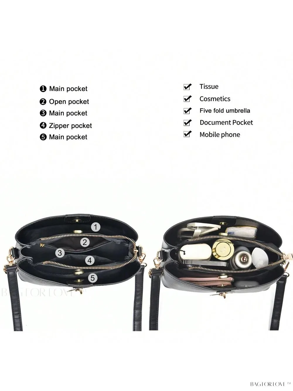 BagForLove - Fashionable Shoulder Bag for Teenage Girls