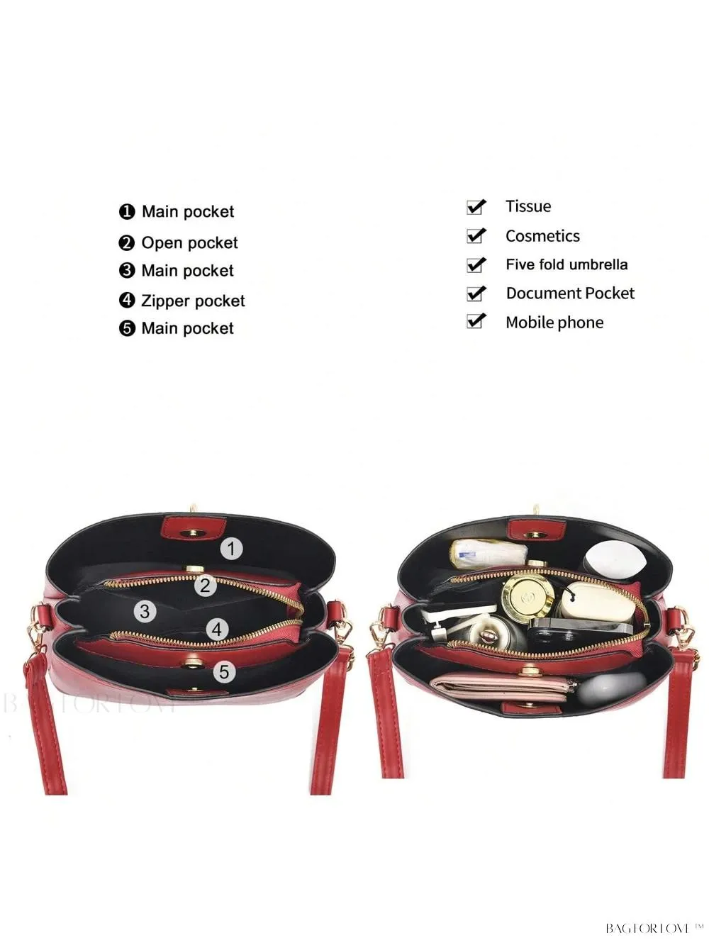 BagForLove - Fashionable Shoulder Bag for Teenage Girls