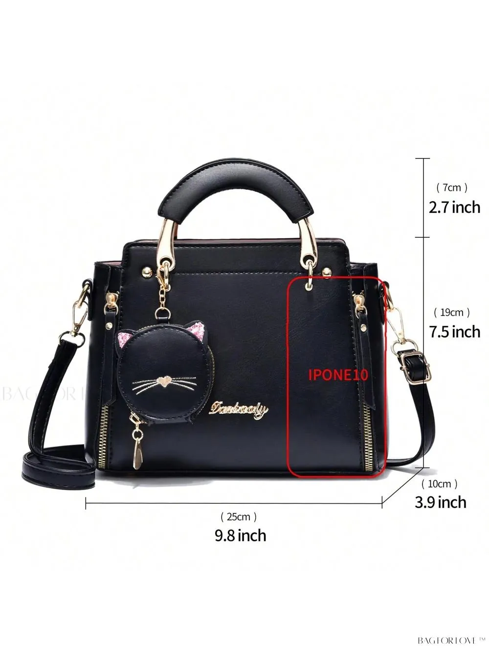BagForLove - Petite Shoulder Handbags for Teenage Girls' Everyday Style