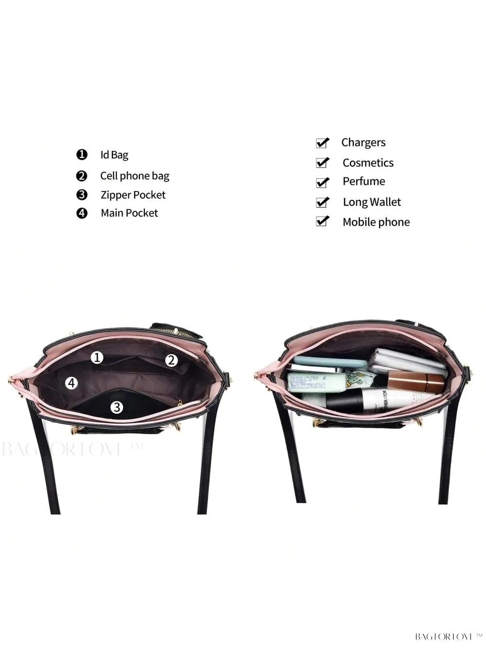 BagForLove - Petite Shoulder Handbags for Teenage Girls' Everyday Style