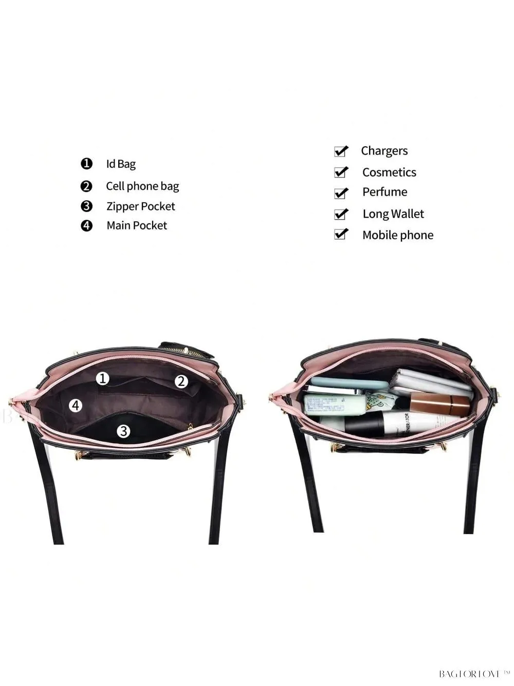 BagForLove - Petite Shoulder Handbags for Teenage Girls' Everyday Style