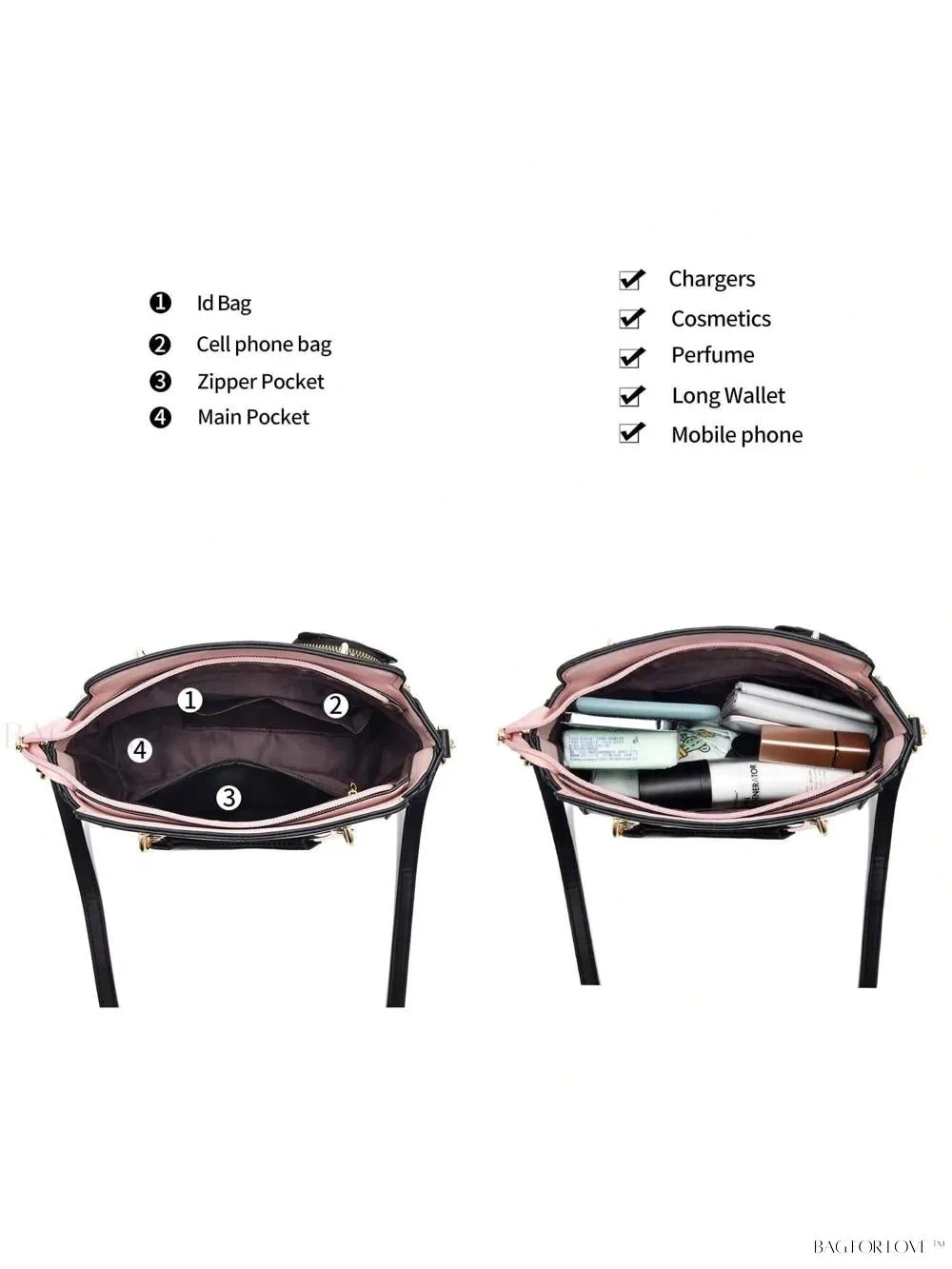 BagForLove - Petite Shoulder Handbags for Teenage Girls' Everyday Style