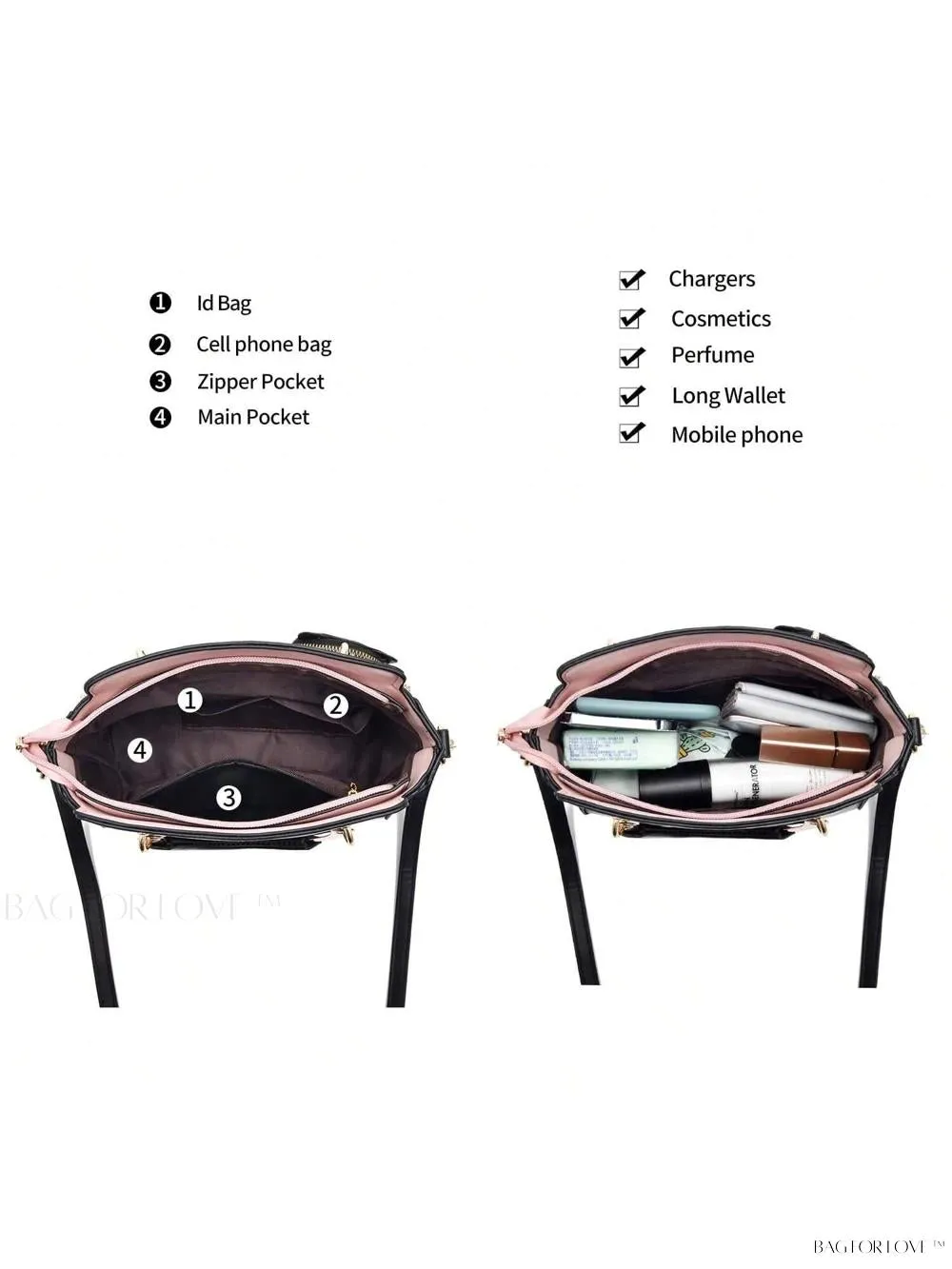BagForLove - Petite Shoulder Handbags for Teenage Girls' Everyday Style
