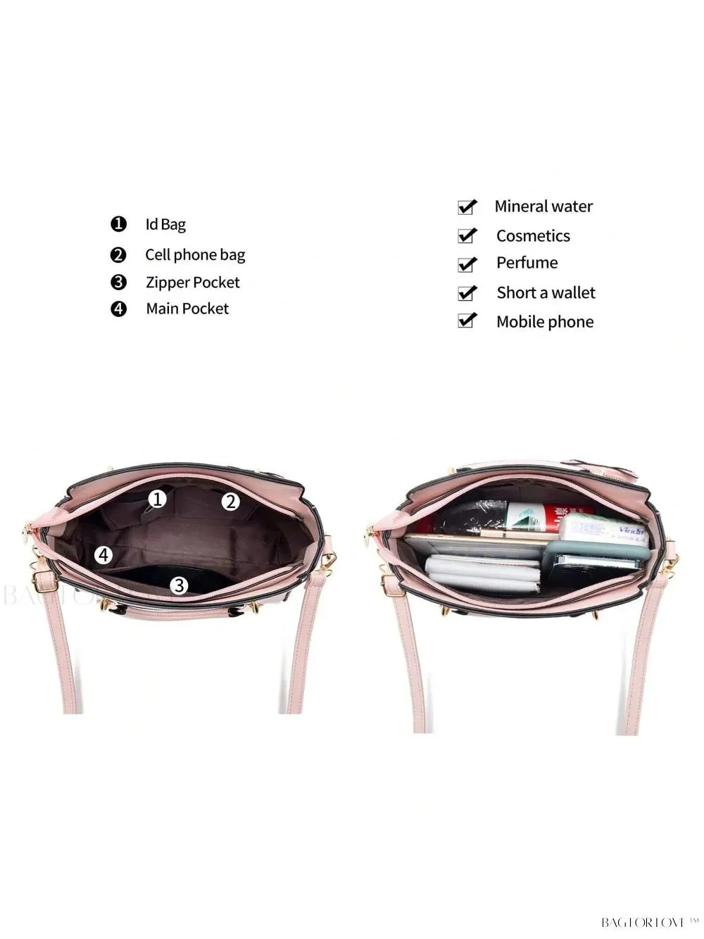 BagForLove - Petite Shoulder Handbags for Teenage Girls' Everyday Style
