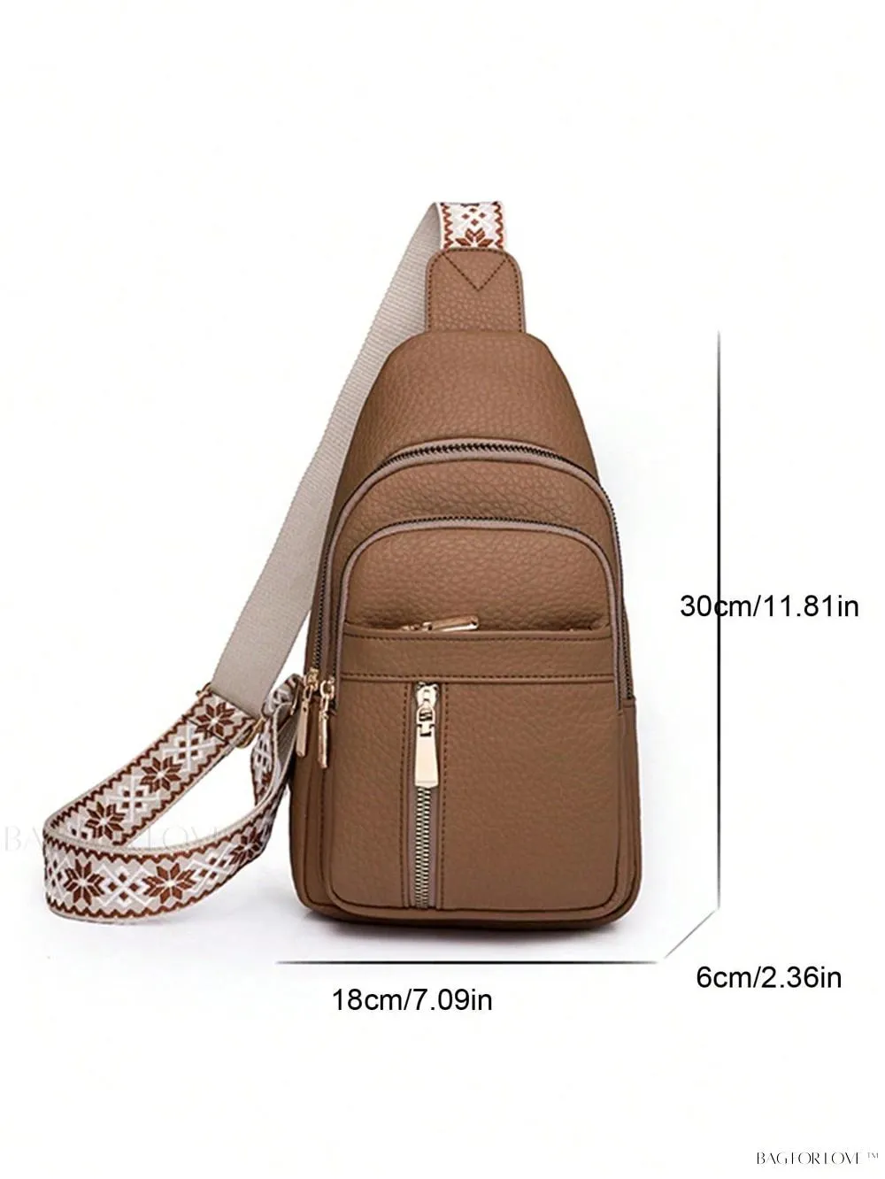BagForLove - Stylish Mini Backpack with Crossbody Strap