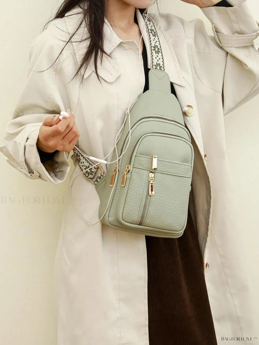 BagForLove - Stylish Mini Backpack with Crossbody Strap
