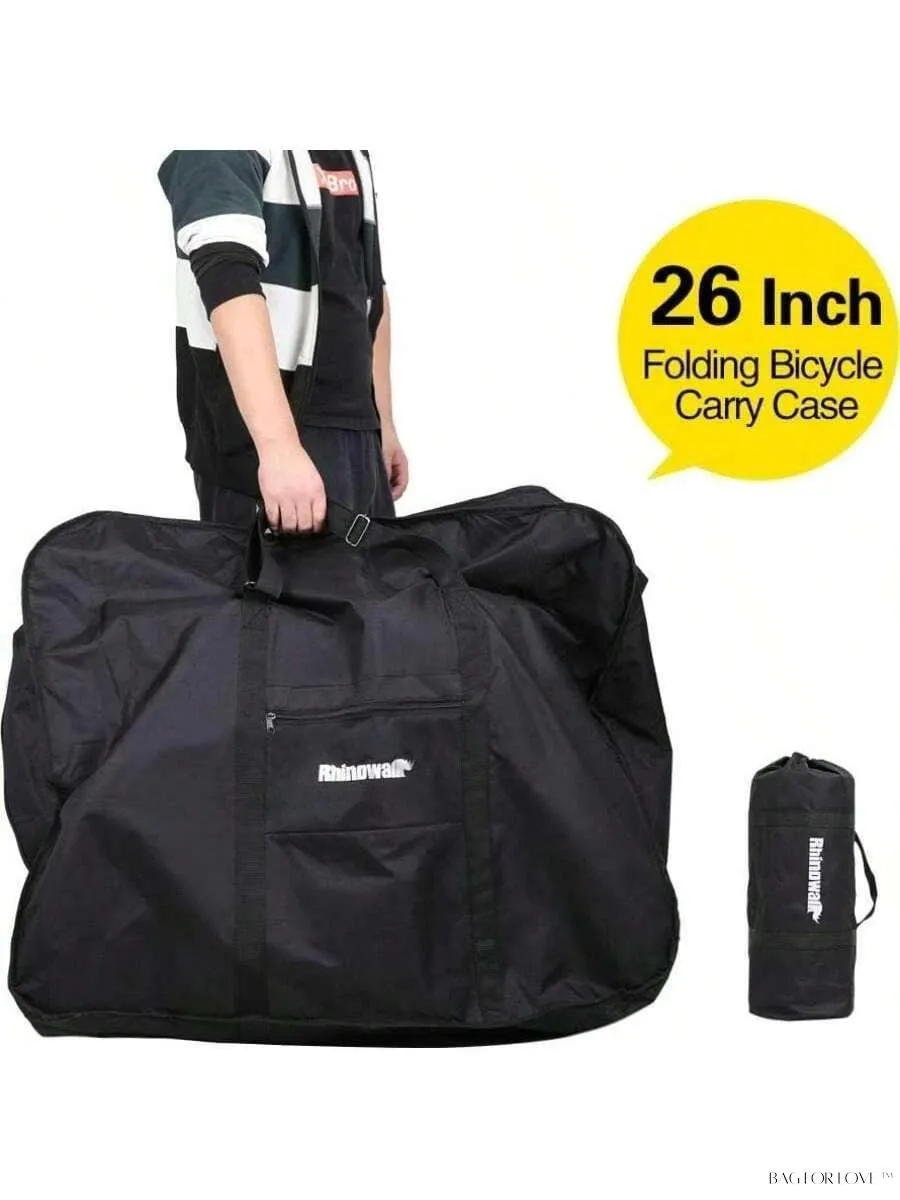 BagForLove - Thick Bicycle Bag with Pouch for Carry-On