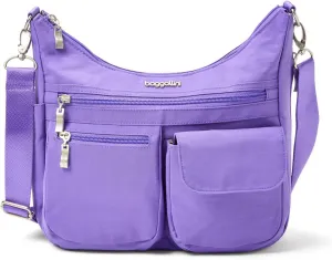 Baggallini Modern Everywhere Crossbody Women 11x9x4.5 RFID Hobo Bag