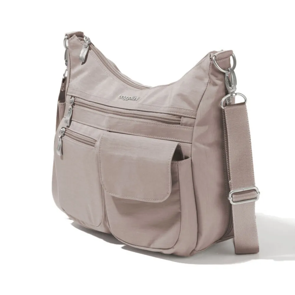 Baggallini Modern Everywhere Moonrock Crossbody Bag (Women's)