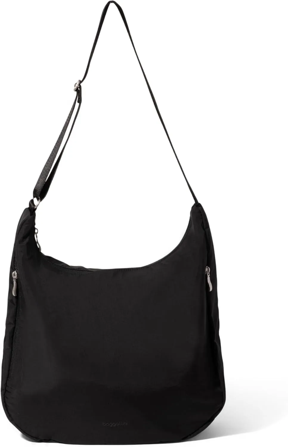 Baggallini Swift Hobo Crossbody Bag for Women - Lightweight 15.7"x16" Travel Purse Handbag Hobo Bag