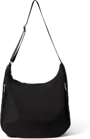 Baggallini Swift Hobo Crossbody Bag for Women - Lightweight 15.7"x16" Travel Purse Handbag Hobo Bag
