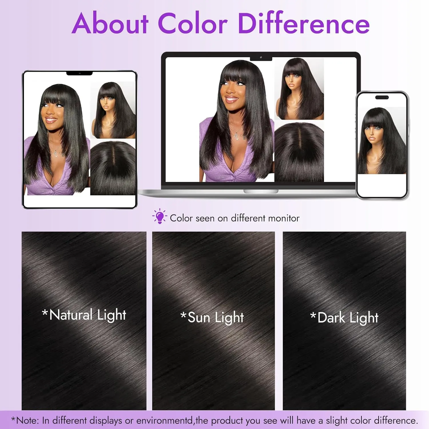 Bang Wigs Human Hair Glueless Straight Layered Bob Hairstyle 4x2 Transparent Lace Natural Black for Women 18 Inch