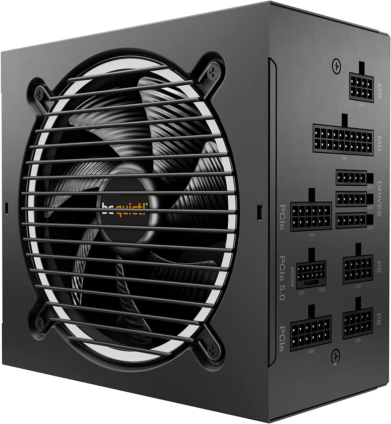 be quiet! Pure Power 12 M 850W 80 Plus Gold Modular Power Supply | | ATX 3.1 Compliant | PCIe 5.0 GPUs and GPUs with 6 2 pin connectors | 12VHPWR Cable Included | Silent 120mm be quiet! Fan | BN505