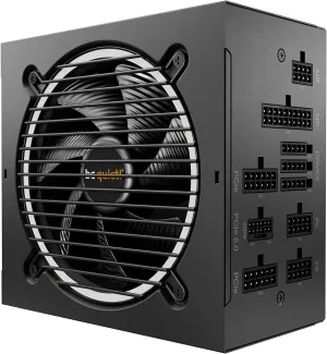 be quiet! Pure Power 12 M 850W 80 Plus Gold Modular Power Supply | | ATX 3.1 Compliant | PCIe 5.0 GPUs and GPUs with 6 2 pin connectors | 12VHPWR Cable Included | Silent 120mm be quiet! Fan | BN505