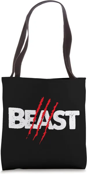 Beast Scratch Tote Bag