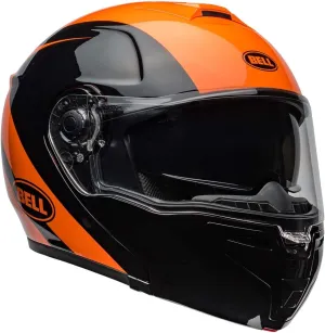 BELL SRT Modular Helmet (Gloss Velo Black/Orange - Small)