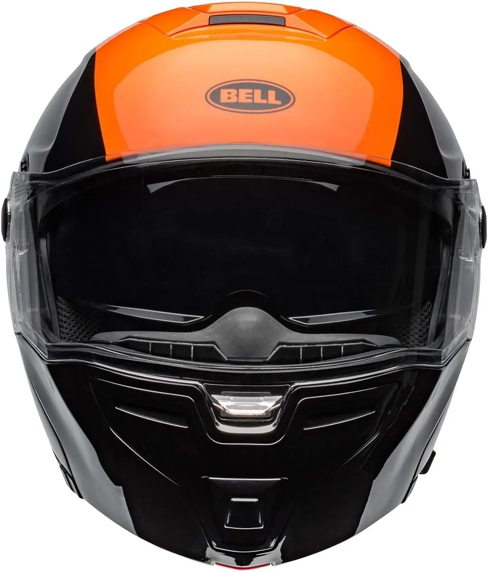 BELL SRT Modular Helmet (Gloss Velo Black/Orange - Small)