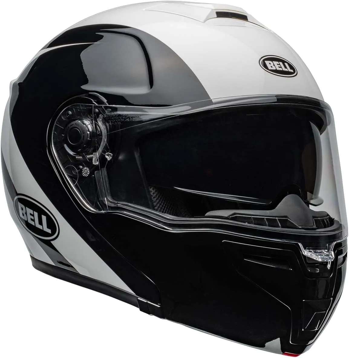 BELL SRT Modular Helmet (Gloss Velo White/Black - Small)