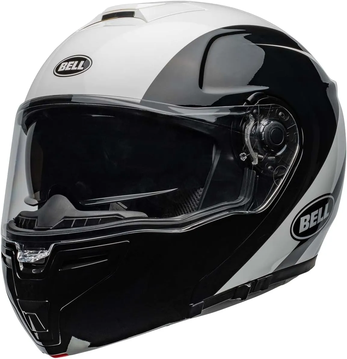 BELL SRT Modular Helmet (Gloss Velo White/Black - Small)