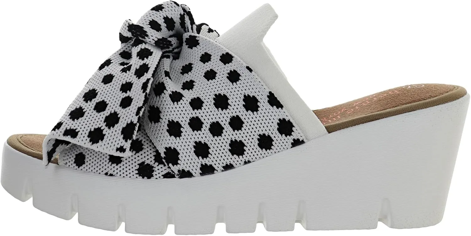Bernie Mev Women's Venti Dots Wedge Sandal