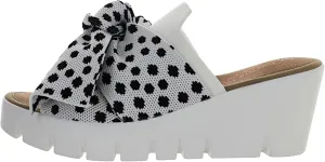 Bernie Mev Women's Venti Dots Wedge Sandal