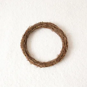 BESPORTBLE 1pc Dried Rattan Ring Rattan Wreaths to Decorate Wreath Dried Ring Garland Decoration Wreath Crafts Vines Base Front Door Decor Vine Garland Bamboo Outdoor Twig