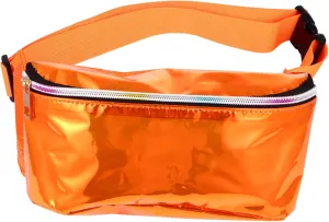 BESPORTBLE 1Pc Transparent Chest Bag for Women Fashionable Waist Bag Strap Durable Eye Catching Design for Dating and Casual Outings