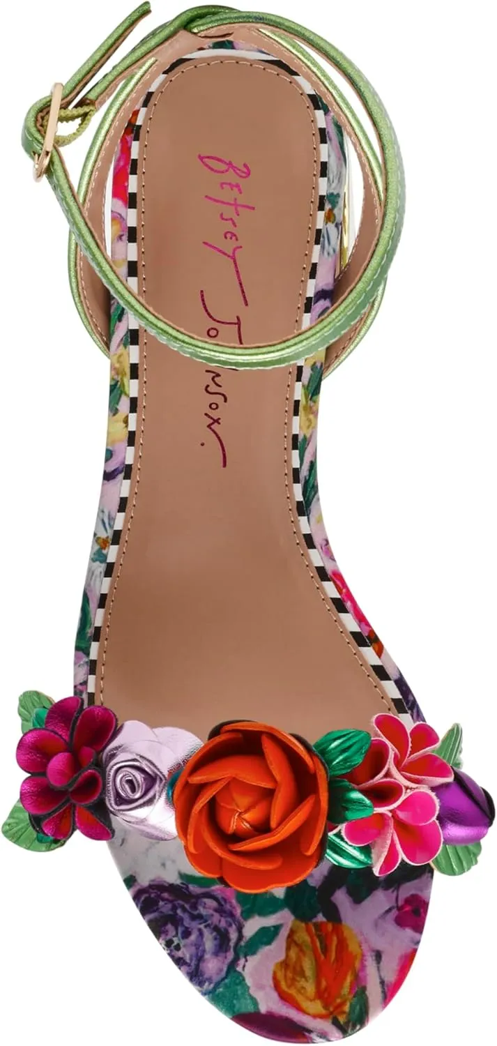 Betsey Johnson Women's Darcee Heeled Sandal