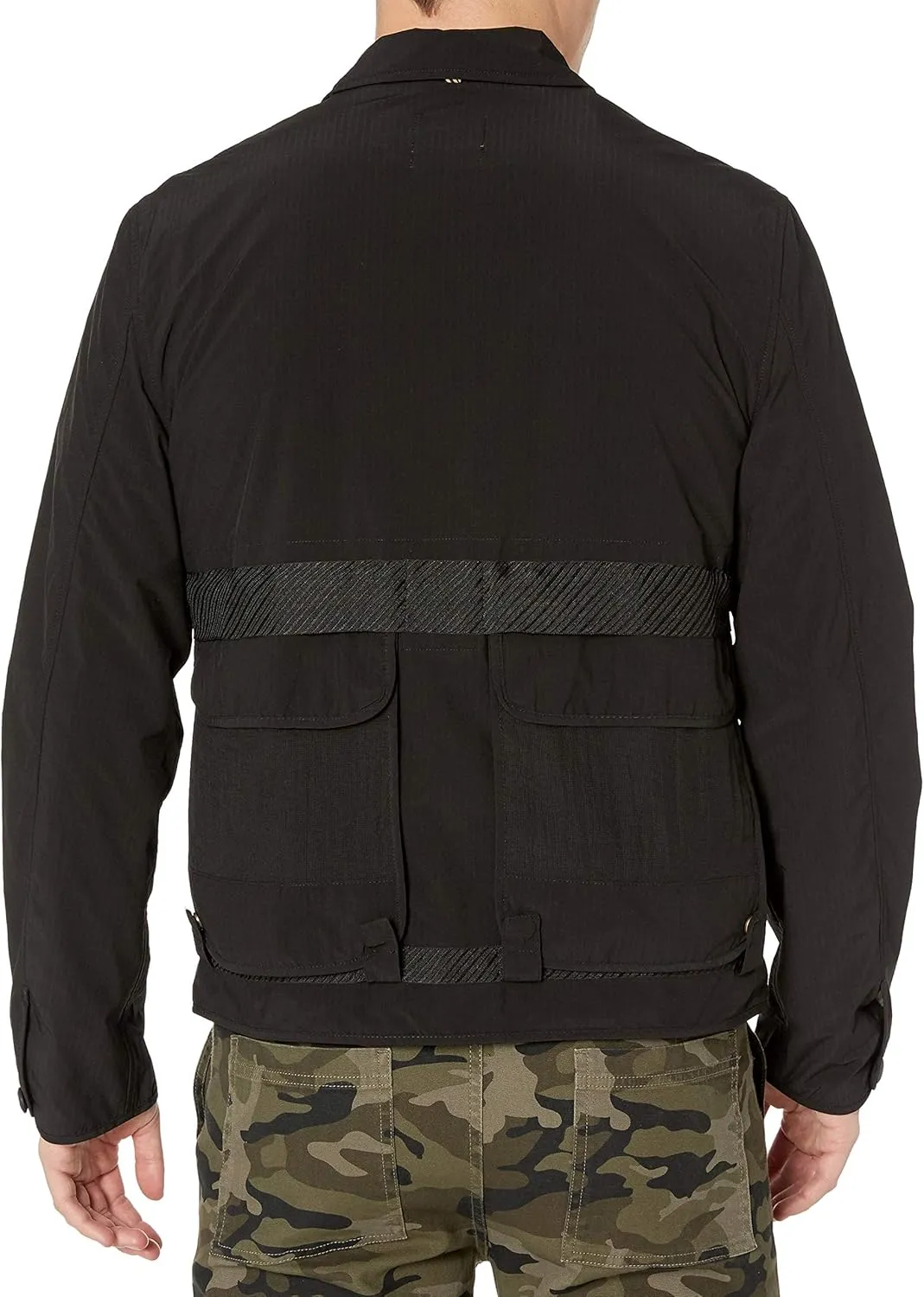 Billy Reid Men's Lightweight Water Repellant Modular Shirt Jacket
