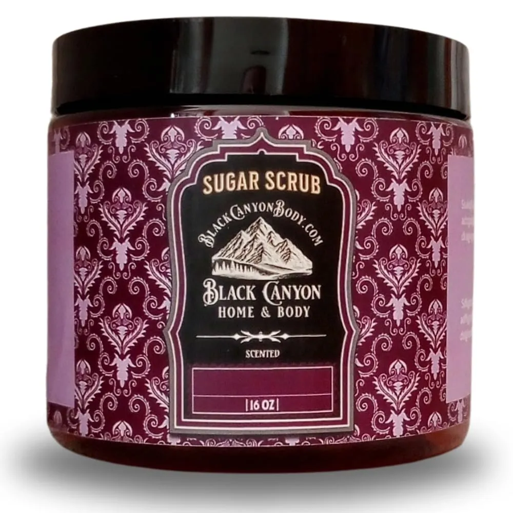 Black Canyon Patchouli & Tobacco Flower Scented Sugar Scrub, 16 Oz